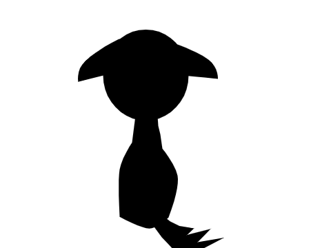 wolf animation test