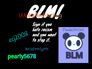 BLM Sign If You Care!  remix