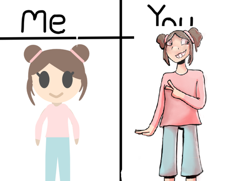 How I drew you!