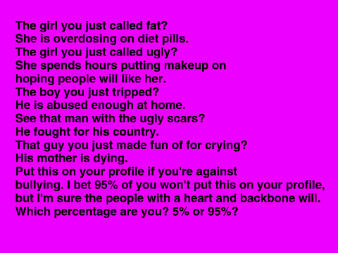 Remix to stop bullying c: ♥