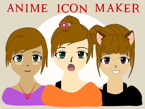 .•Anime Icon Maker (female)•.