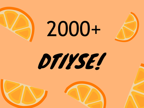 ✨ 2000+ DTIYSE!