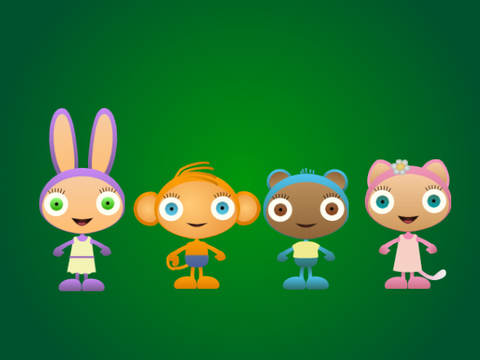 Waybuloo - The Four Piplings (Sprites)