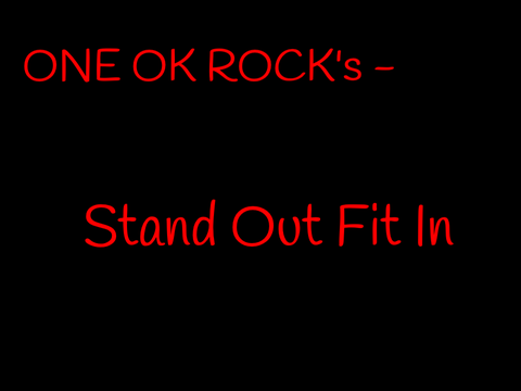 Stand Out Fit In ( Todoroki Version )