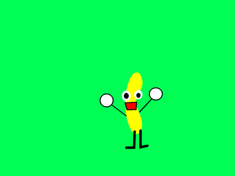 Add yourself dancing with banana from BFS