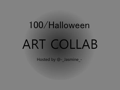 100/Halloween Art Collab