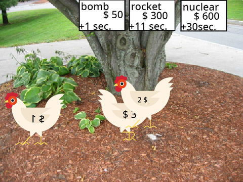 kill the hens|| a cliker game