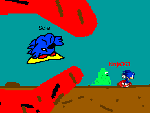 add a person running away from lava