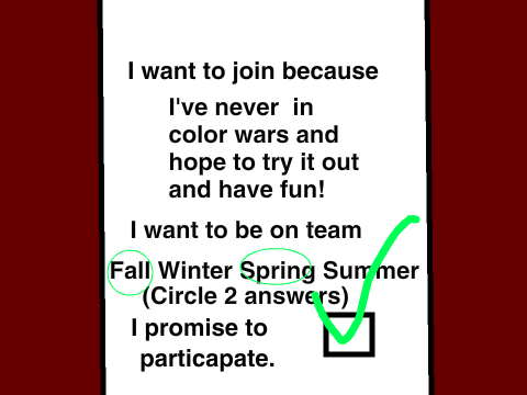 Season Wars Signups remix