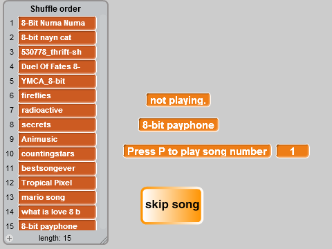 Music shuffler remix