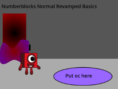 {OPEN} Numberblocks Normal Revamped Basics: Recommend a Character 