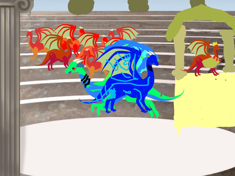 Wings of fire Skywing arena FIXED