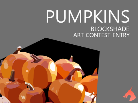 30+ Art Contest Entry - Pumpkin Blockshade