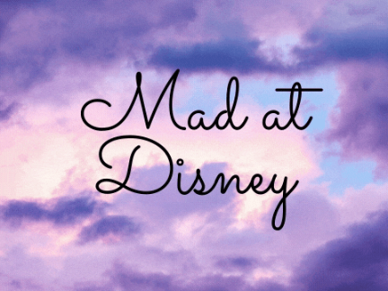 Mad at Disney - Cover