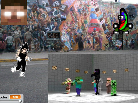 epic minecraft mob dance [PARTY ROCK!!] remix