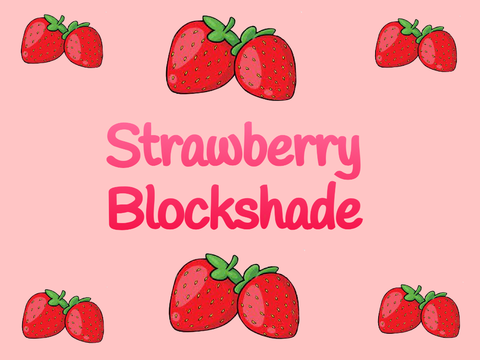 Strawberry Blockshade