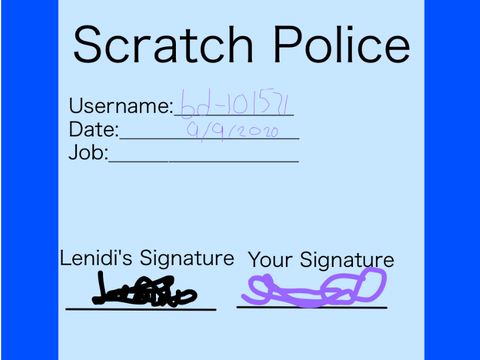 Scratch Police || Signups remix