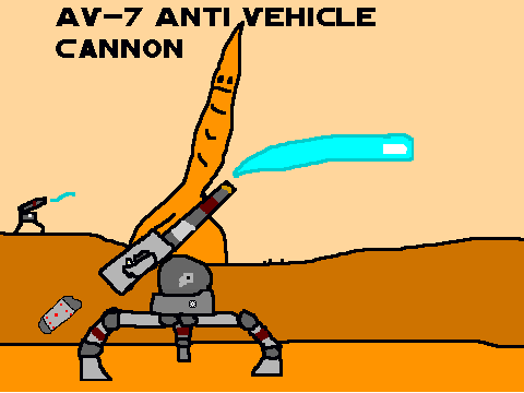 AV-7 Anti Vehicle Cannon Sprite (Backup)