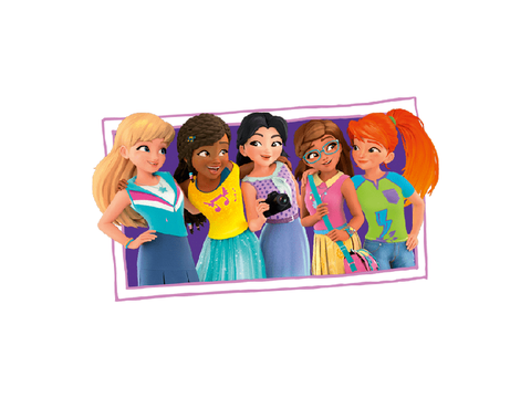 Wiche lego friends girl are you?