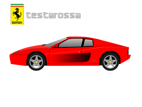 Interactive Cars: Ferrari Testarossa