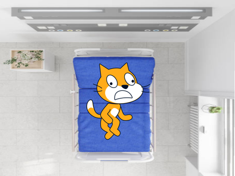 big bed for big cat
