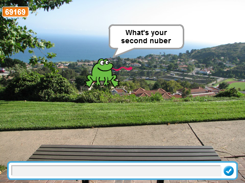 maths frog adding