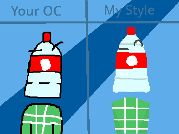 ((@s-Rado )) I'll draw your OC in my style! remix remix