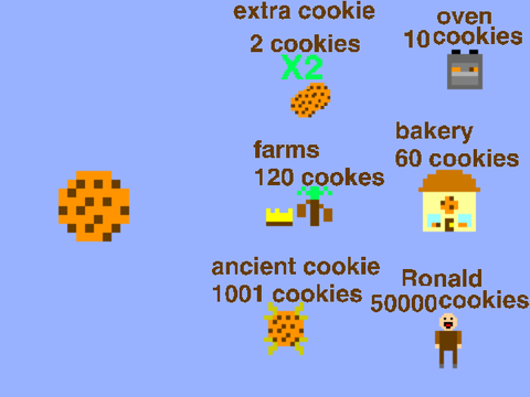 RONALD'S COOKIE CLICKER