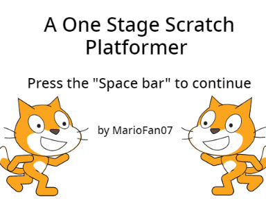 A One Stage, Scratch Platformer (an Apple collection game)  #Game #platformer #simple #first project
