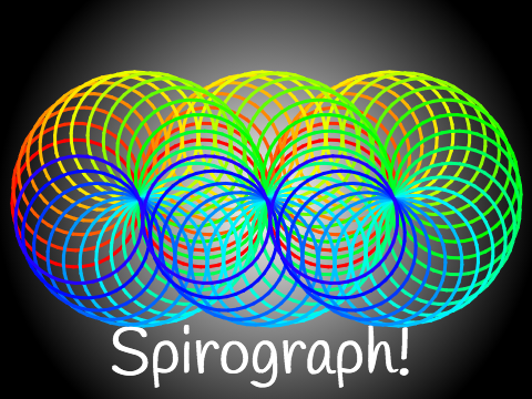 Rainbow Spirograph!