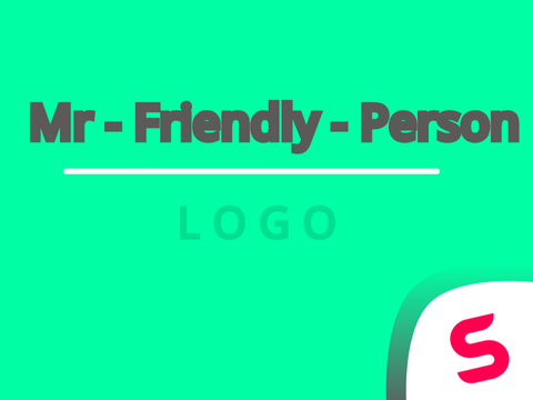 Mr-Friendly-Person | Logo