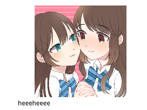 picrews of me and Izzy because i was bored