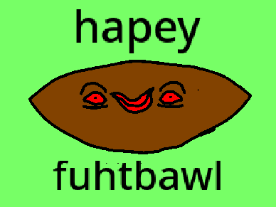 happy football