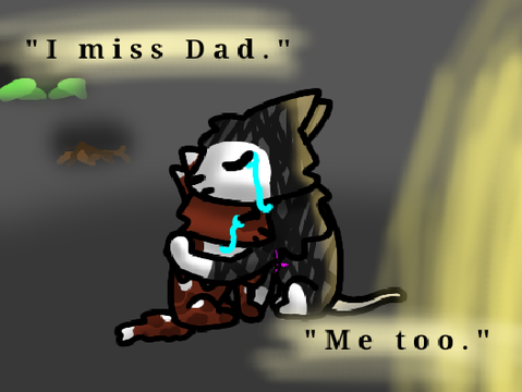 "Iris Flower" - Mallardpaw art
