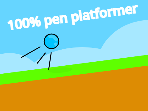 100%pen platformer