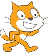 Scratch cat running
