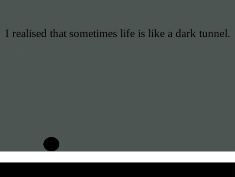 Through The Darkness- A Platformer 