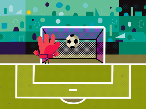 An easy goal!!!