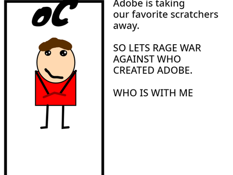 NO ADOBE !