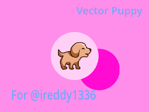 Vector Puppy - For @ireddy1336