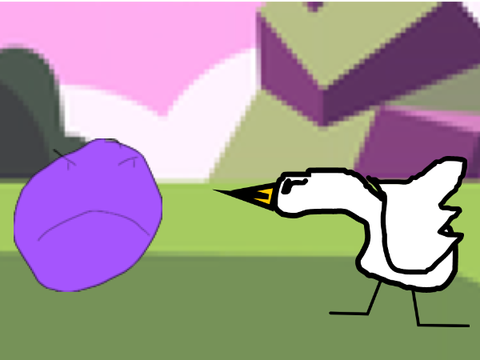 Goose VS Purple Face