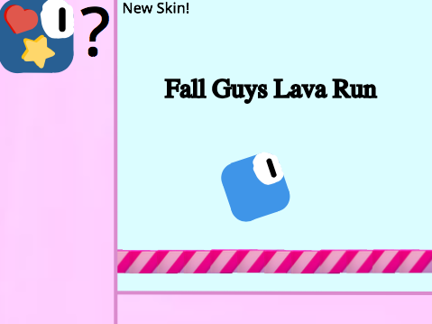 Fall Guys Lava Run || A Mobile Friendly Platformer #Games #Art #music #Stories #Fun 
