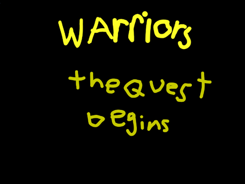 Warriors: the quest begins