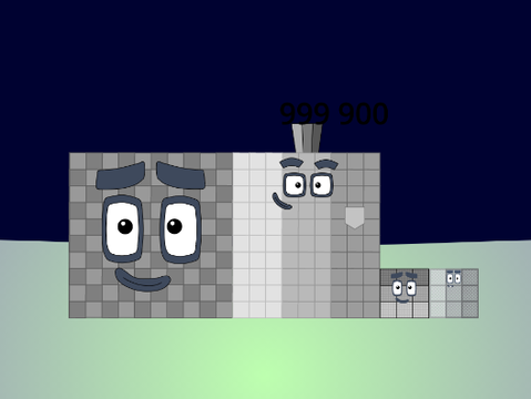 numberblock 999 900