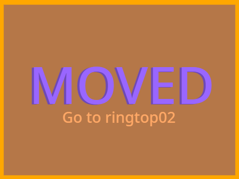 I've moved.