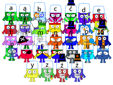 Polish Alphablocks
