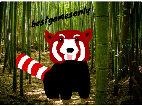 red panda drawing