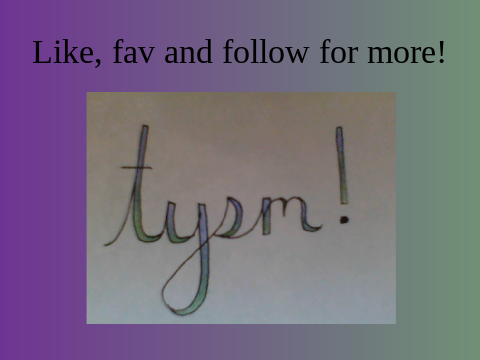 Calligraphy Tutorial