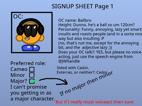 Signups...?