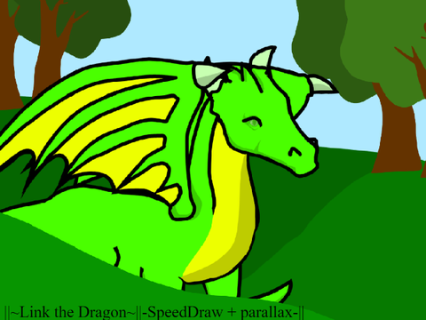 ||~Link[the dragon] ~||-Speeddraw + Parallax|